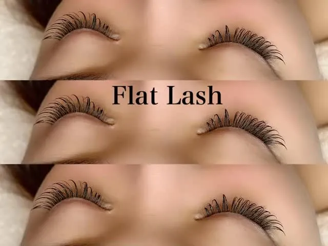 フラットラッシュで目元から新たな魅力を引き出しましょう✨ 派...